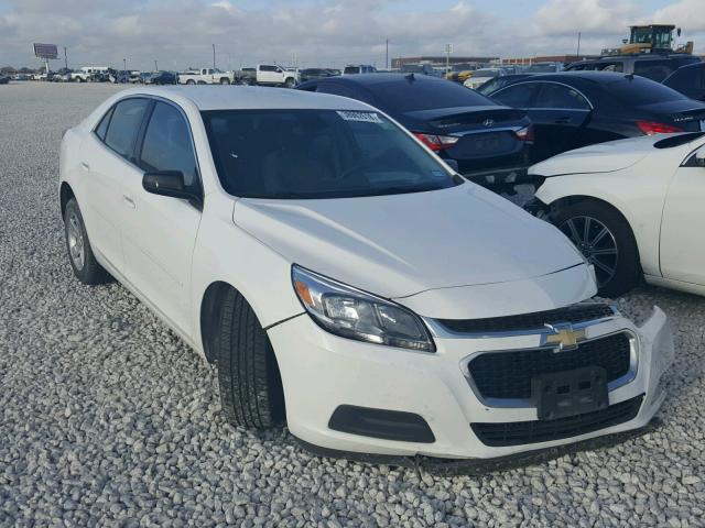 1G11B5SL3FU151797 - 2015 CHEVROLET MALIBU LS WHITE photo 1