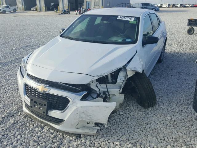 1G11B5SL3FU151797 - 2015 CHEVROLET MALIBU LS WHITE photo 2