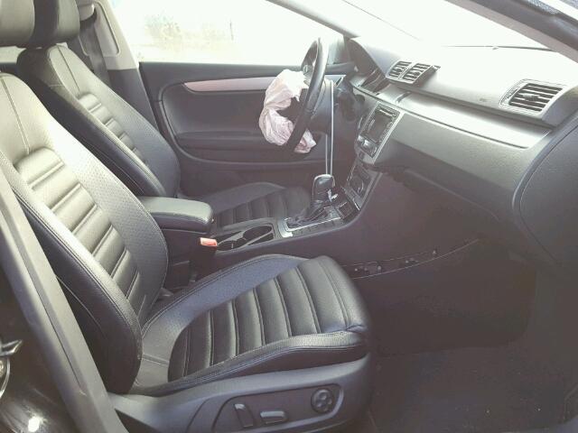 WVWHN7AN7CE502065 - 2012 VOLKSWAGEN CC LUXURY BLACK photo 5