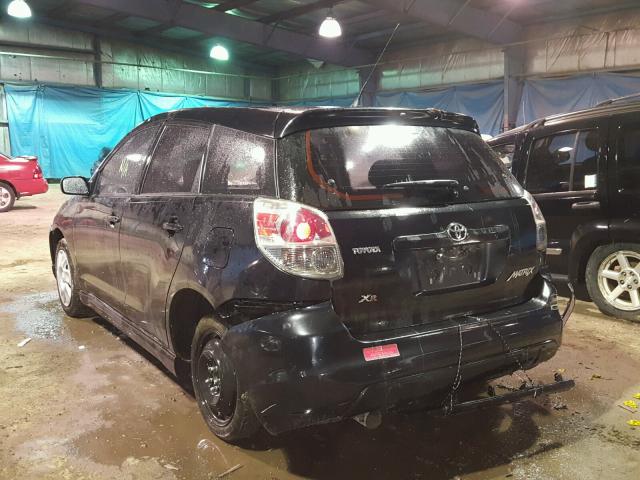 2T1KR32E95C502432 - 2005 TOYOTA COROLLA MA BLACK photo 3