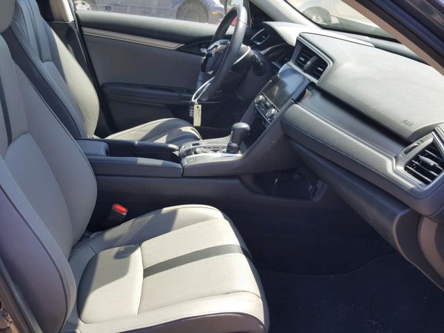 19XFC1F75HE008416 - 2017 HONDA CIVIC EXL BLUE photo 5