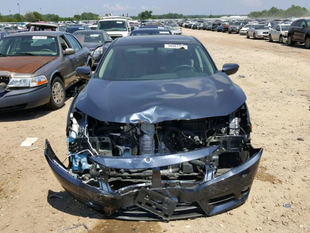 19XFC1F75HE008416 - 2017 HONDA CIVIC EXL BLUE photo 9