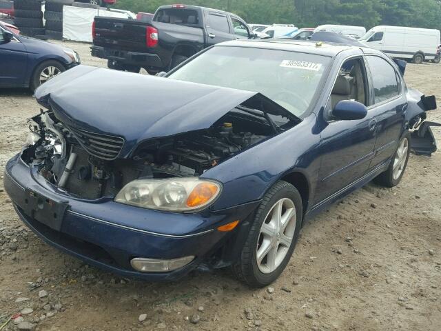 JNKDA31A44T203578 - 2004 INFINITI I35 BLUE photo 2