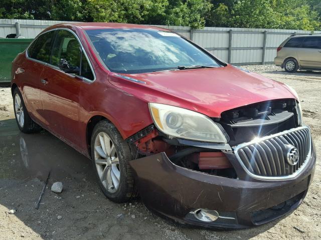 1G4PR5SK0D4235153 - 2013 BUICK VERANO CON RED photo 1