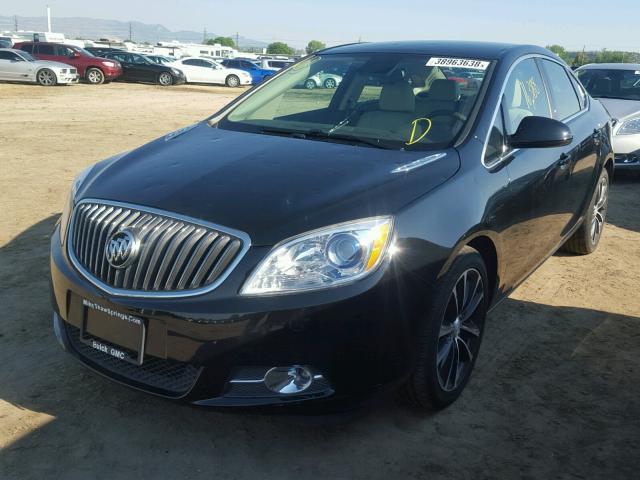 1G4PW5SK3G4177195 - 2016 BUICK VERANO SPO BLACK photo 2