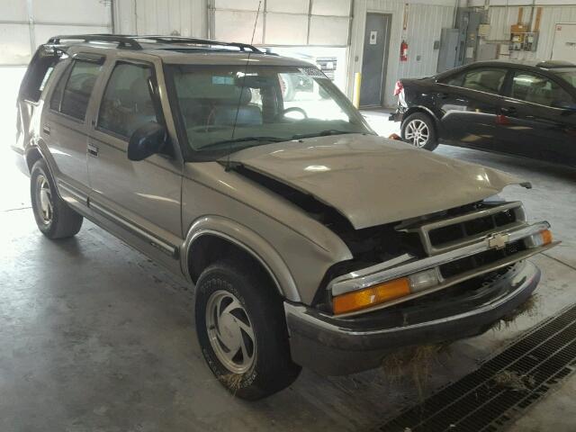 1GNDT13W4Y2150313 - 2000 CHEVROLET BLAZER TAN photo 1