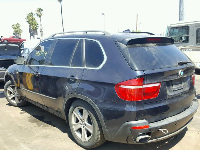 5UXFE83578L163920 - 2008 BMW X5 4.8I BLUE photo 3