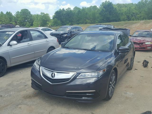 19UUB2F52FA017736 - 2015 ACURA TLX TECH ნაცრისფერი ფოტო 2