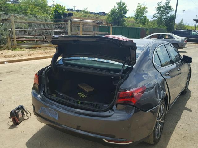 19UUB2F52FA017736 - 2015 ACURA TLX TECH ნაცრისფერი ფოტო 9