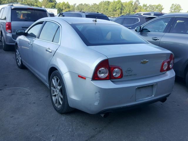 1G1ZE5E7XBF333049 - 2011 CHEVROLET MALIBU LTZ 银色 照片 3