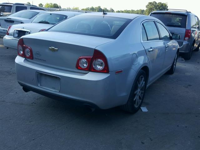 1G1ZE5E7XBF333049 - 2011 CHEVROLET MALIBU LTZ 银色 照片 4