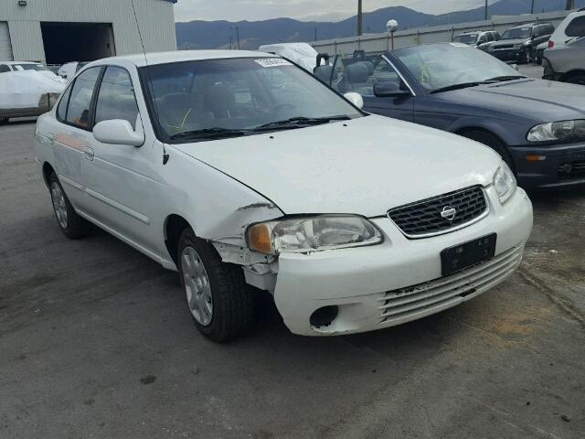 3N1CB51D6YL340311 - 2000 NISSAN SENTRA BAS WHITE photo 1