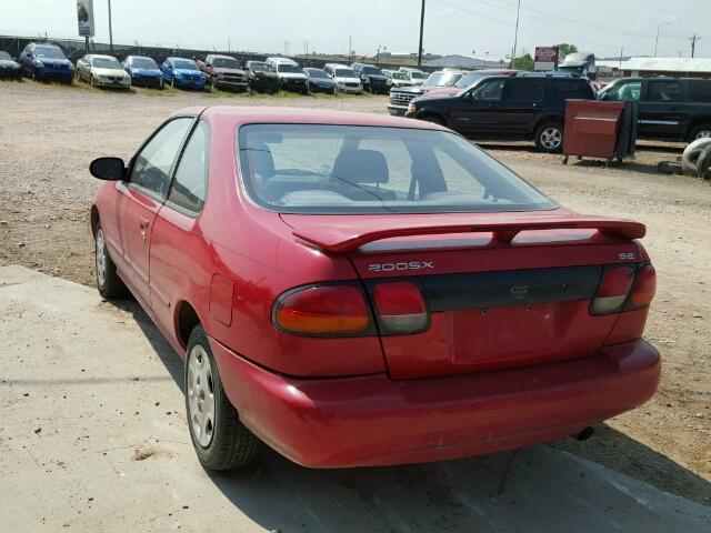 1N4AB42D9WC508972 - 1998 NISSAN 200SX BASE RED photo 3