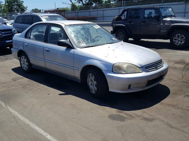 2HGEJ6611XH572160 - 1999 HONDA CIVIC BASE SILVER photo 1
