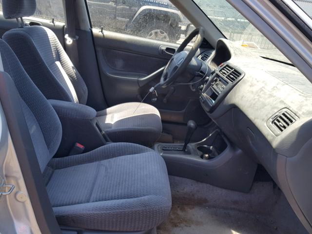 2HGEJ6611XH572160 - 1999 HONDA CIVIC BASE SILVER photo 5