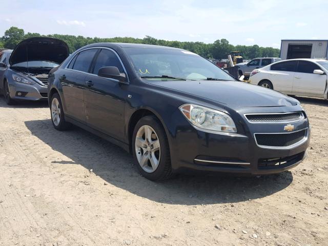 1G1ZG57B69F131640 - 2009 CHEVROLET MALIBU LS BLACK photo 1