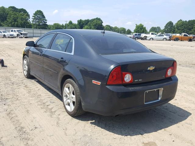1G1ZG57B69F131640 - 2009 CHEVROLET MALIBU LS BLACK photo 3