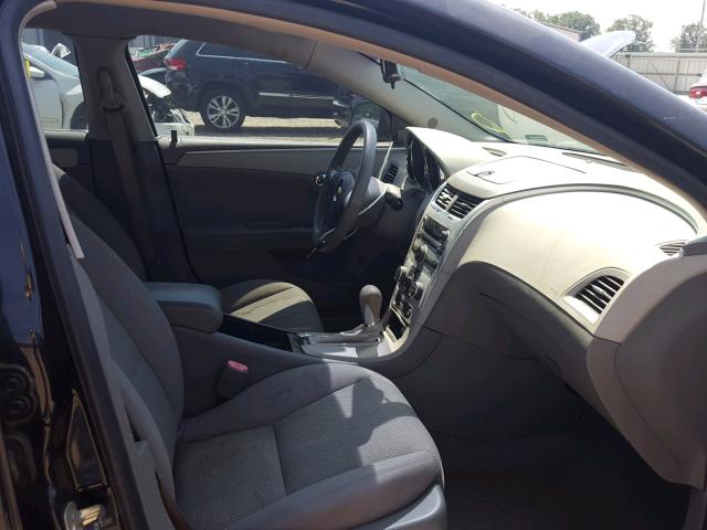 1G1ZG57B69F131640 - 2009 CHEVROLET MALIBU LS BLACK photo 5