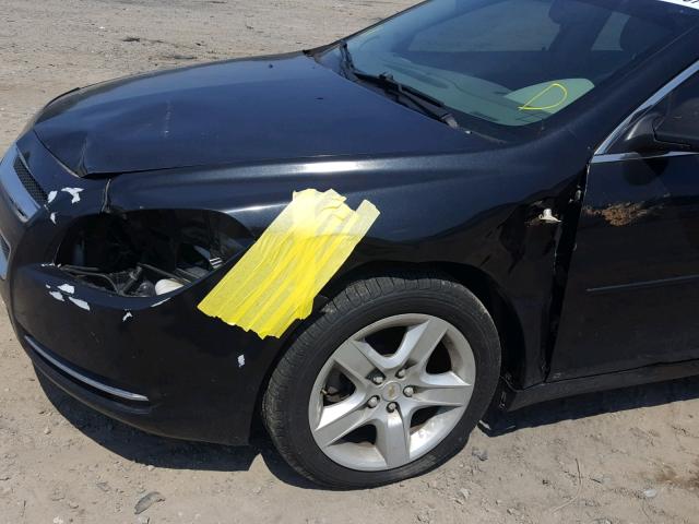1G1ZG57B69F131640 - 2009 CHEVROLET MALIBU LS BLACK photo 9