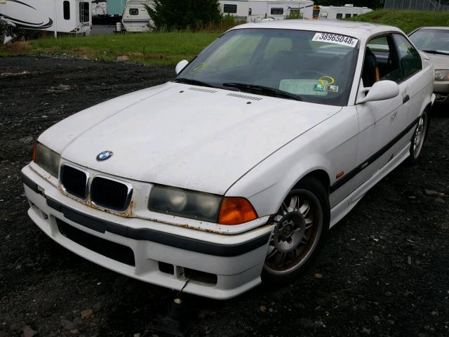 WBSBG9322VEY76805 - 1997 BMW M3 WHITE photo 2