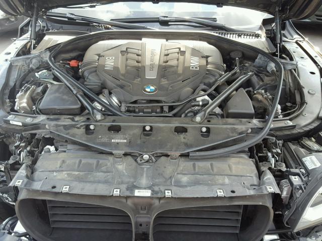 WBAYE8C5XED136157 - 2014 BMW 750 LI BLACK photo 7