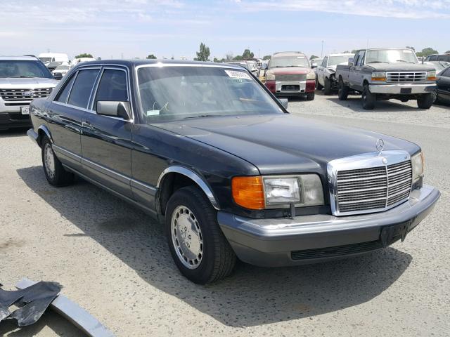 WDBCA35E2MA587414 - 1991 MERCEDES-BENZ 420 SEL GRAY photo 1