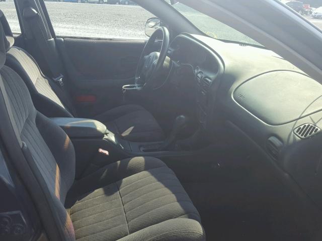 1G2WP52K53F100733 - 2003 PONTIAC GRAND PRIX BLUE photo 5