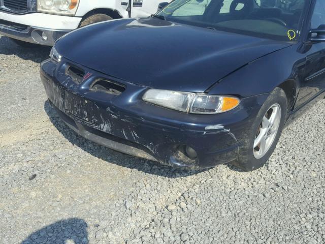 1G2WP52K53F100733 - 2003 PONTIAC GRAND PRIX BLUE photo 9