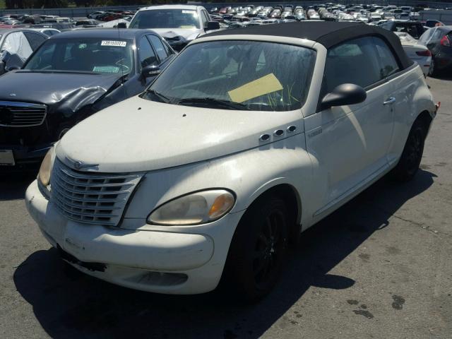 3C3AY75S35T284335 - 2005 CHRYSLER PT CRUISER WHITE photo 2