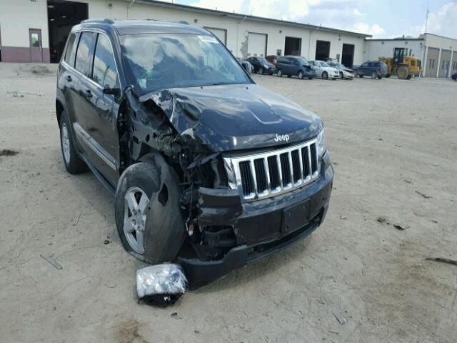 1C4RJFAGXCC135749 - 2012 JEEP GRAND CHER BLACK photo 1