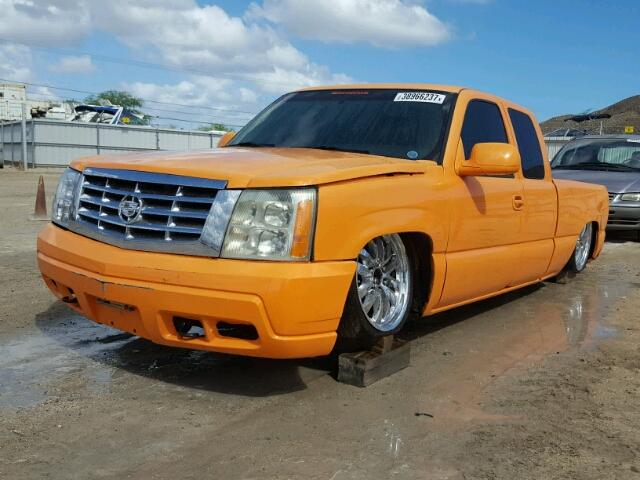 1GCEC19V06Z104896 - 2006 CHEVROLET SILVERADO ORANGE photo 2