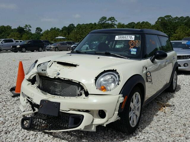 WMWZG3C56BTY36566 - 2011 MINI COOPER S C CREAM photo 2