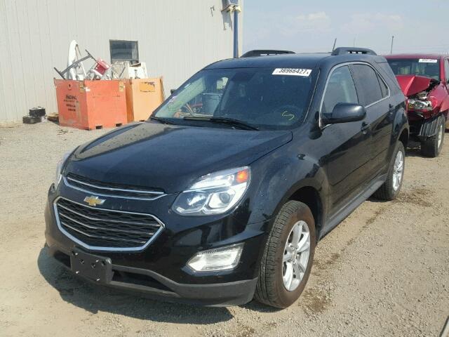 2GNFLFEK3H6122781 - 2017 CHEVROLET EQUINOX LT BLACK photo 2