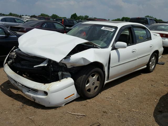 1G1NE52JX16106456 - 2001 CHEVROLET MALIBU LS თეთრი ფოტო 2