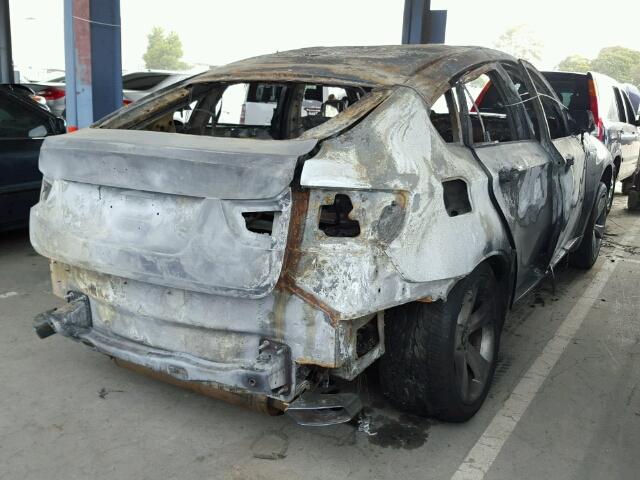 5UXFG83589LZ93088 - 2009 BMW X6 BLACK photo 4