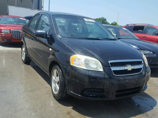 KL1TD56628B235176 - 2008 CHEVROLET AVEO BASE Графитовый фото 1