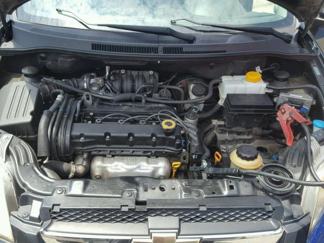 KL1TD56628B235176 - 2008 CHEVROLET AVEO BASE Графитовый фото 7