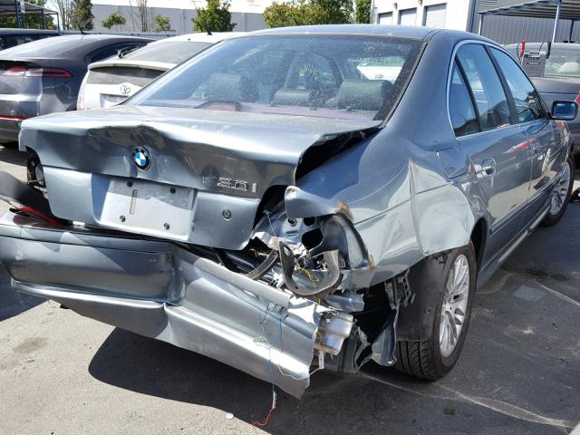 WBADT63493CK43056 - 2003 BMW 530 I AUTO GREEN photo 4