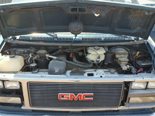 1GDEG25Z7RF530976 - 1994 GMC RALLY WAGO GREEN photo 7