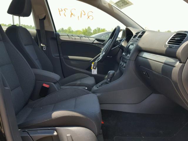 WVWDM7AJ2CW165202 - 2012 VOLKSWAGEN GOLF BLACK photo 5