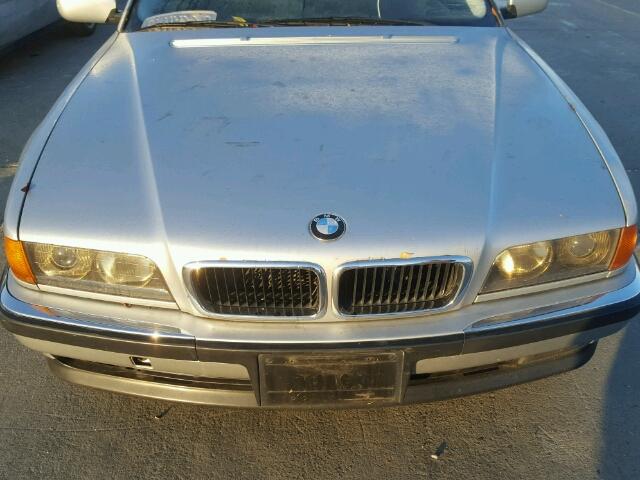 WBAGF832XWDL55099 - 1998 BMW 740 I AUTO SILVER photo 7