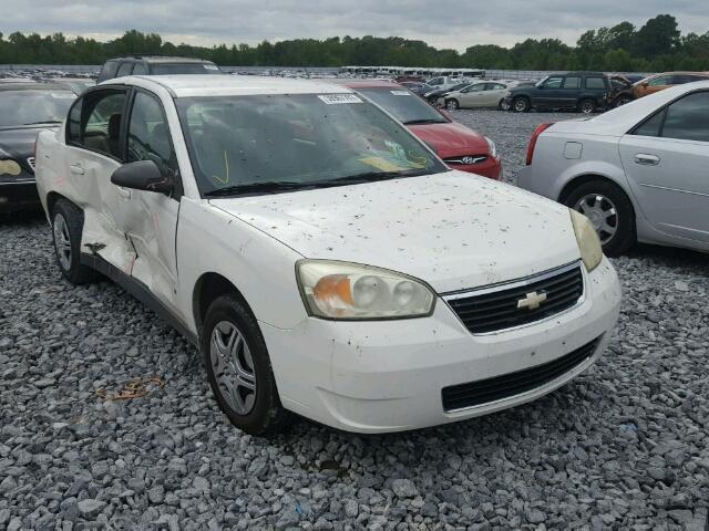 1G1ZS58F87F227086 - 2007 CHEVROLET MALIBU WHITE photo 1