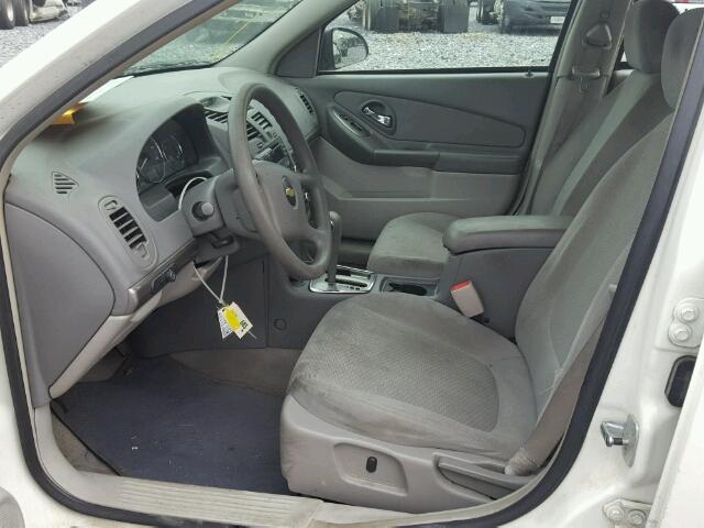 1G1ZS58F87F227086 - 2007 CHEVROLET MALIBU თეთრი ფოტო 5