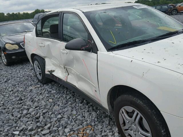 1G1ZS58F87F227086 - 2007 CHEVROLET MALIBU თეთრი ფოტო 9