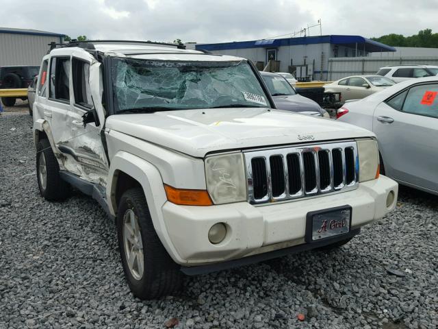1J8HG48K27C529415 - 2007 JEEP COMMANDER WHITE photo 1