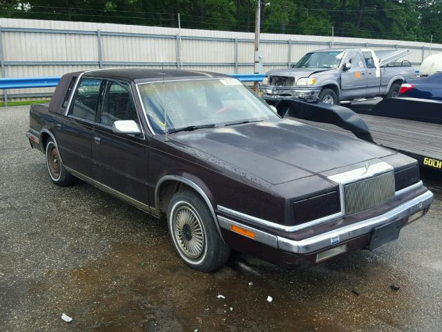 1C3XY66R1MD276156 - 1991 CHRYSLER NEW YORKER 勃艮第红 照片 1