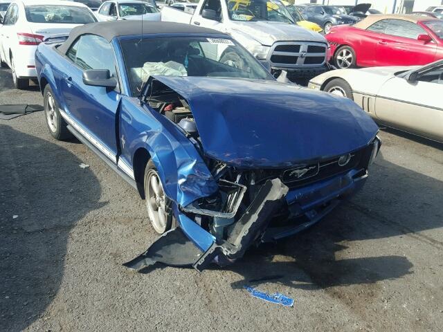 1ZVFT84N065207180 - 2006 FORD MUSTANG BLUE photo 1