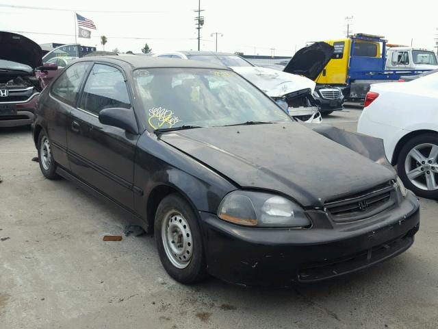 2HGEJ6329TH107729 - 1996 HONDA CIVIC CX BLACK photo 1