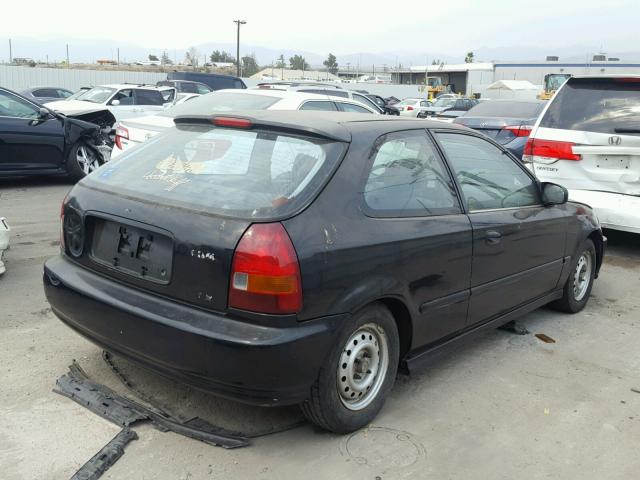 2HGEJ6329TH107729 - 1996 HONDA CIVIC CX BLACK photo 4