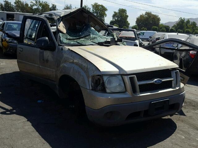 1FMYU60E42UD69246 - 2002 FORD EXPLORER S GOLD photo 1